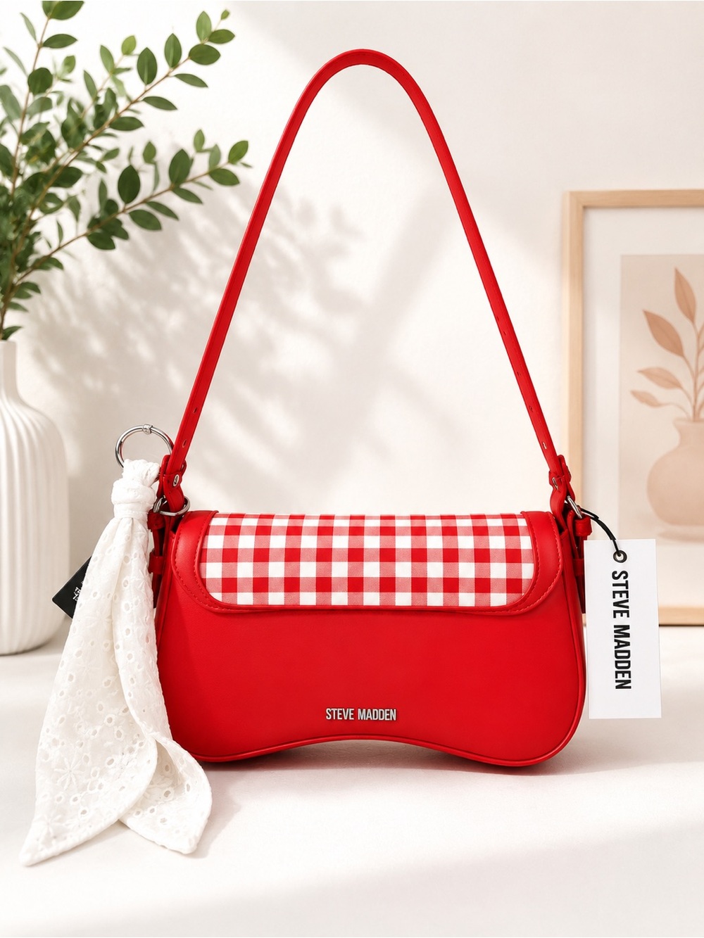 Steve Madden Tomato Btoomsy Shoulder Bag NWT